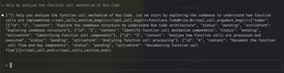 Kimi-k2 model before transformation